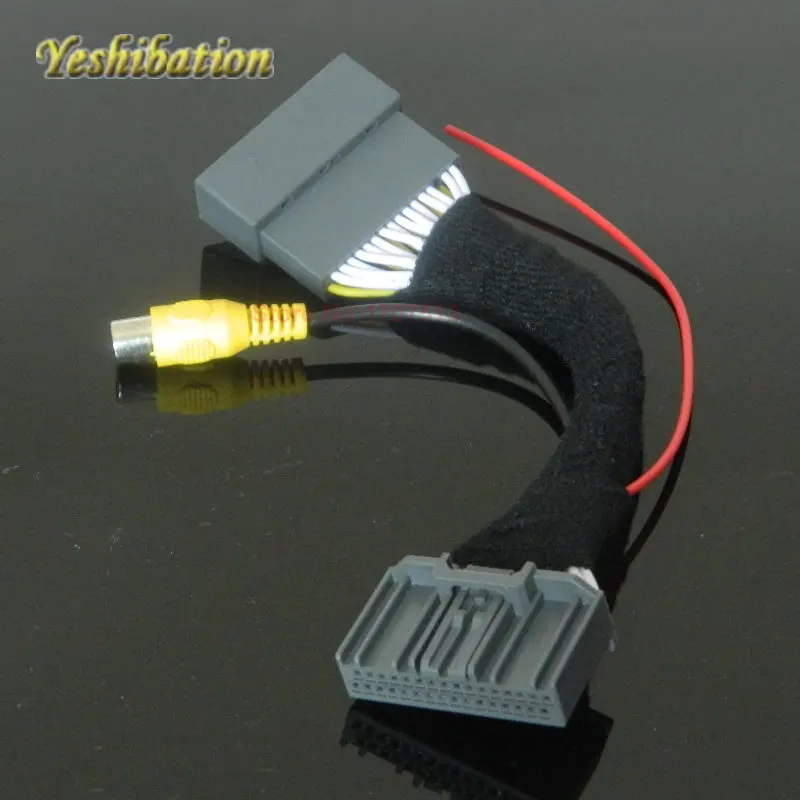

Rear View Camera Dedicated Video 32Pin Adapter Cable For Honda CRV C-RV (FB) 2012~2016 RCA & Original Connector