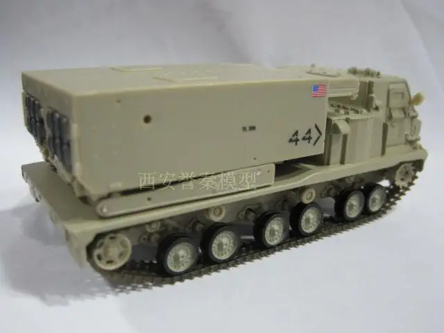 AMER 1/72 масштаб военный автомобиль игрушки M270 несколько запуска ракетная система 2003 литой металлический Танк модель игрушки для подарка/коллекции