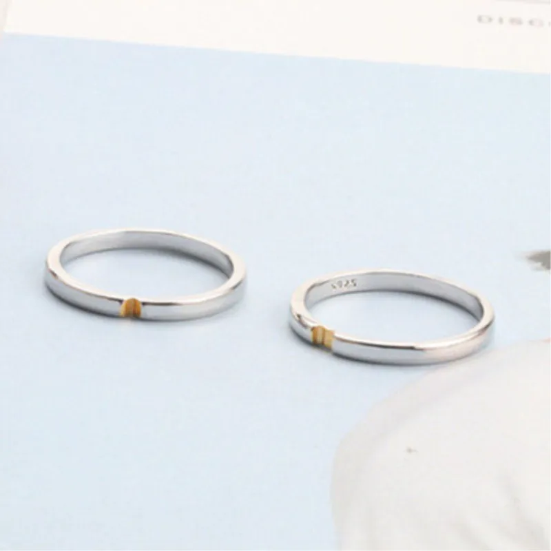 Серебряные кольца CC S925 для женщин и мужчин модные ювелирные украшения в виде