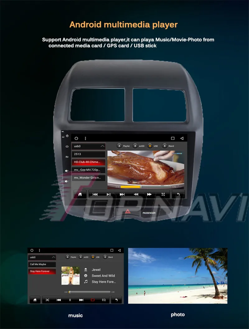 android top box For Mitsubishi ASX 2013