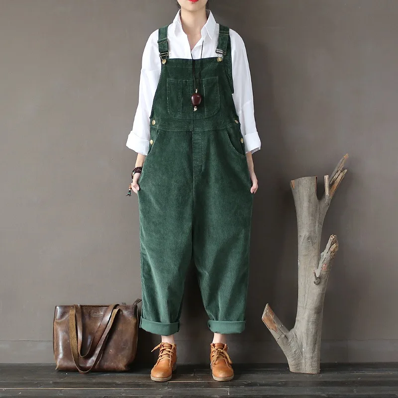 vintage corduroy jumpsuit