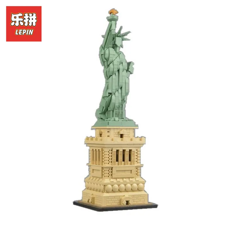 

Lepin 17011 New Toys Architecture Series USA 21042 The Statue of Liberty Set Toys Model Building Blocks Bricks Kits DIY Gifts