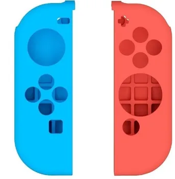 

Silicon Case Protective Cover Skin for Nintendo Switch Joy-Cons Left & Right Controllers Black