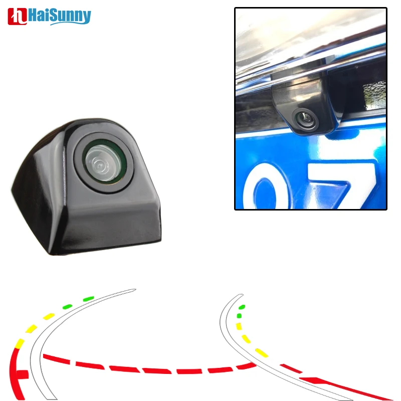 

Intelligent Dynamic Trajectory Tracks Wide Angle CCD Universal Night Vision Waterproof Car Rear View Parking Camera