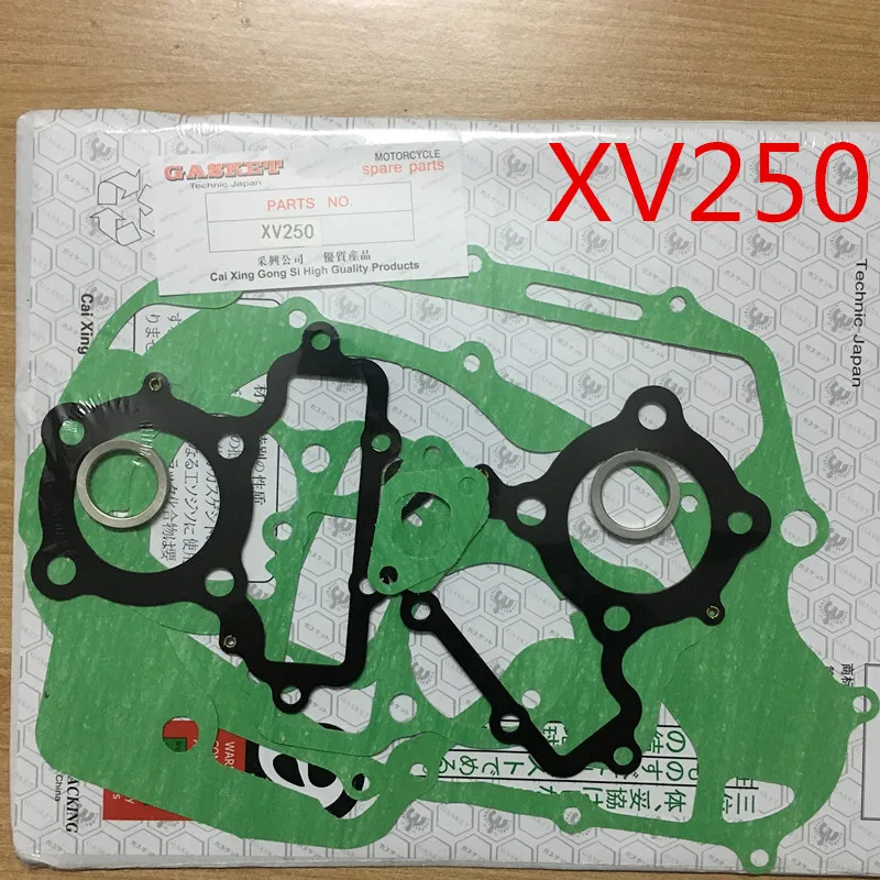 

Complete Gasket Set for Motorcycle Virago XV250 V Star 250 Route 66 KEEWAY Supershadow Cruiser Dorado V-thunder COLT 2V49FMM