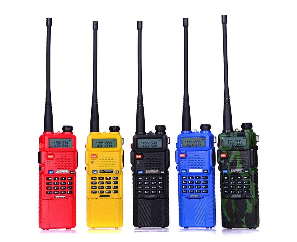 Baofeng UV-5R 5 Вт 3800 мАч 7,4 В рация На Батарейках UV 5R портативный UHF VHF 136-174 МГц 400-520 МГц двухстороннее радио Ham PTT CB радио