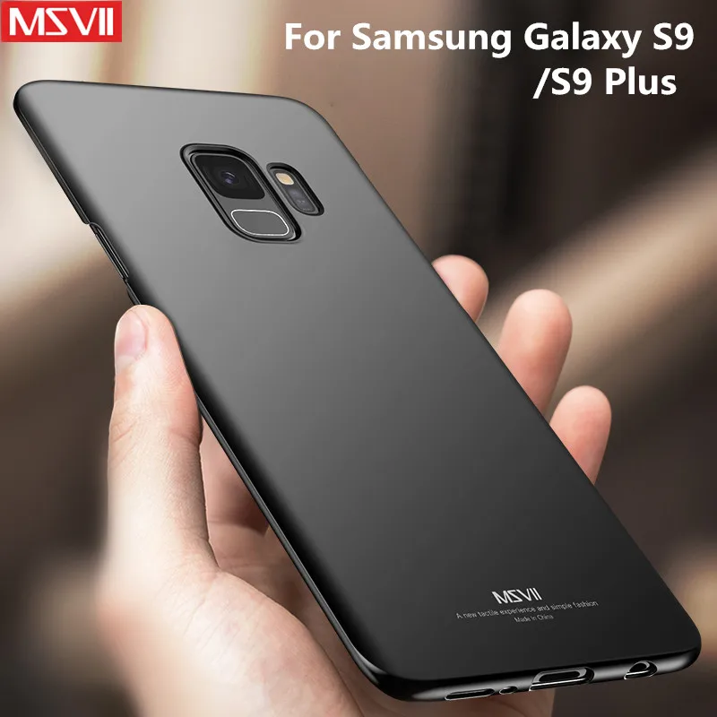 Для samsung Galaxy S9 Plus простой ПК Жесткий Чехол для чехол Slim Case s9/S9 плюс крышка |