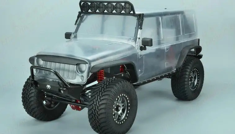 Tractionhobby Founder масштаб 1/8 удаленный 4x4 полностью металлический гусеничный Wrangler Jeep