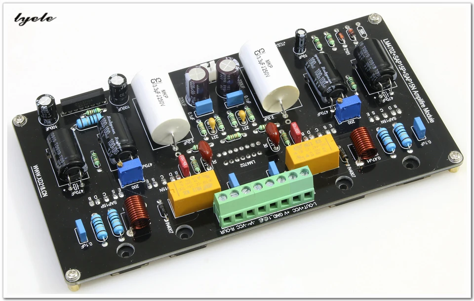 Плата усилителя мощности LM4702 2X100W двухканальная класса B | Электроника