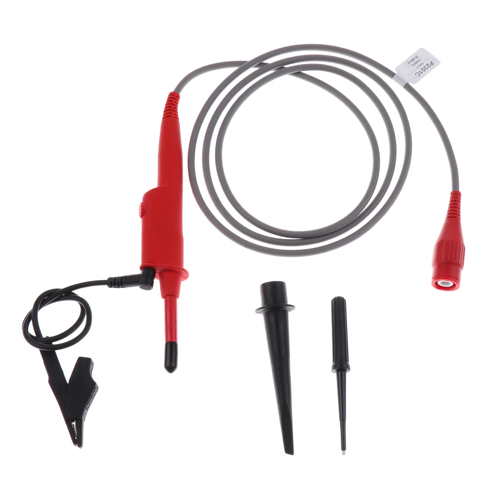 High Voltage Oscilloscope Probe, 5kV, 300MHz Oscilloscope Clip Probe for Tektronix HP Scope Test Leads Kit
