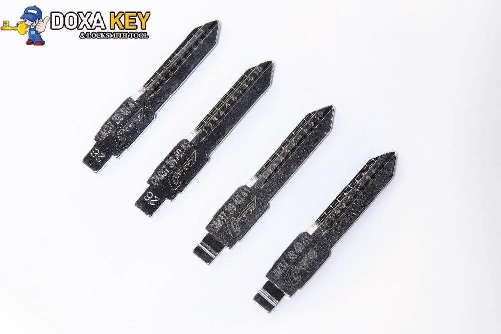 10 шт. KEYDIY универсальных пультов флип лезвие 26 GM39 GM40 GM41 для Buick