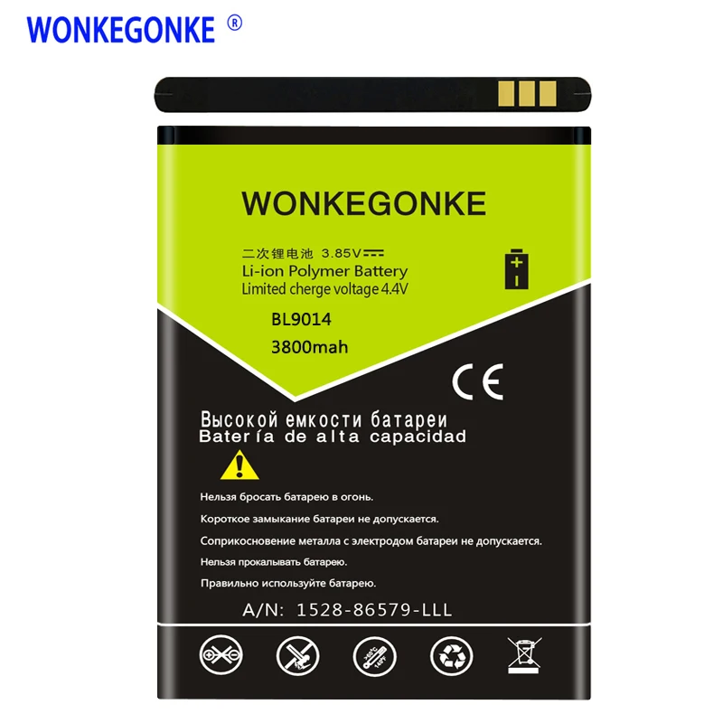 Аккумулятор WONKEGONKE для FLY BL9014 высококачественные Аккумуляторы сотового телефона |