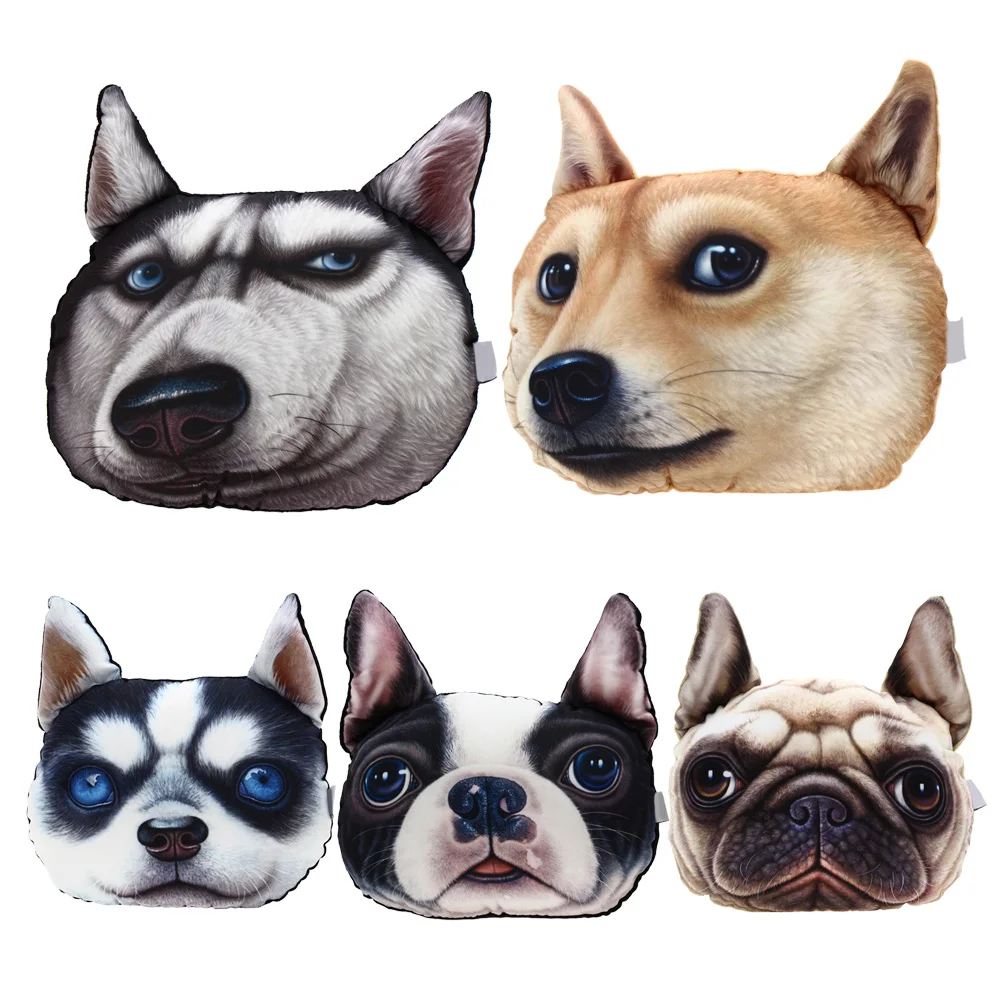 Buy 3D Dog Pillows Car Seat Pillow Car Neck Pillow