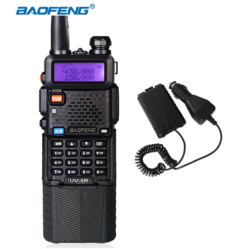 Baofeng UV-5R 3800mAh CB радио Двухдиапазонная портативная рация Макс 5 Вт радиопередатчик Ham Радио uv5r двухсторонний Raido hf трансивер