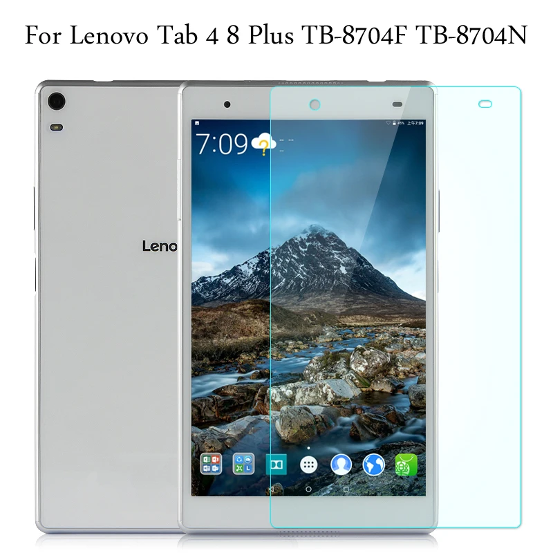 

For Lenovo Tab 4 8 Plus TB-8704F TB-8704N Steel film Tablet Screen Protection Toughened Tempered Glass membrane