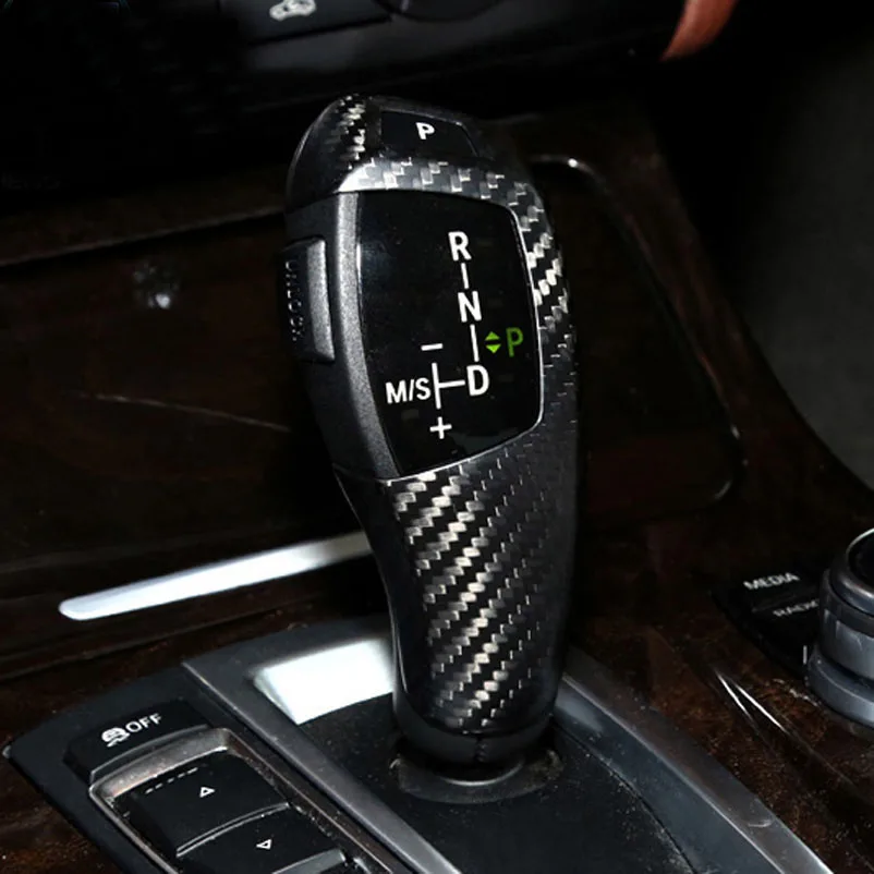 

lsrtw2017 carbon fiber car center control panel trims for bmw x3 x4 F25 F26 5 series F07 535gt 550gt 2011-2017