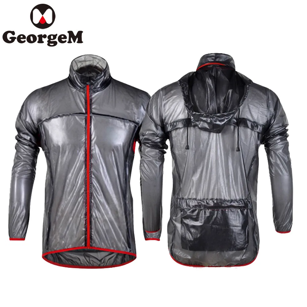 

Outdoor Sports Waterproof Cycling Raincoat Bike Bicycle Running Cycling Jacket Coat Jersey Foldable Black/ Blue/ Green/White
