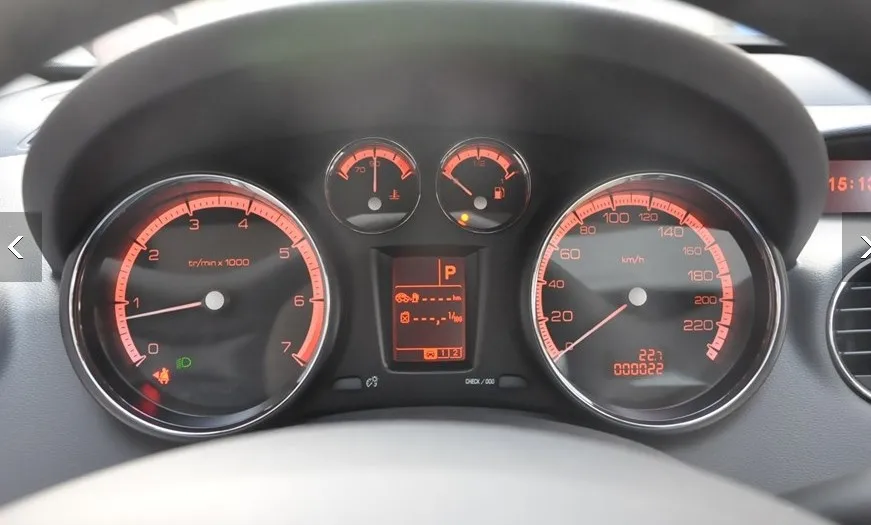

case for Peugeot 408 dedicated instrument membrane sticker on the dashboard