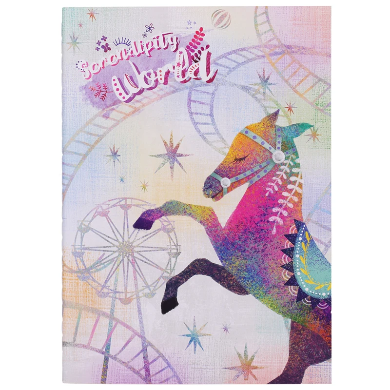 

DL Effective FA540-17 suture cute lovely notebook page 40 soft surface the A5 diary notes Student Book Exquisite office supplies