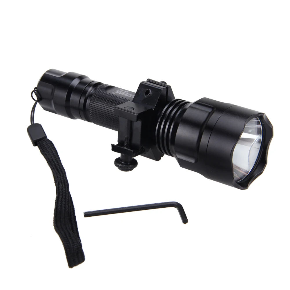 Lanterna à Prova Infravermelho para Visão Dispositivo + 18650 + Carregador + Interruptor + Rifle Night Vision d' Água Luz Led Noturna Gun Mount 5w ir 850nm 9 5w IR 850nm Night Vision Lanterna à