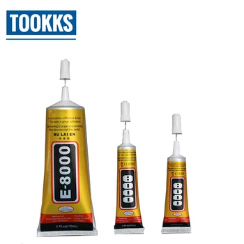 

15ml/50ml/110ml E-8000 Multipurpose mobile phone screen clear glue glass gel touch screen panel frame fixing Glue