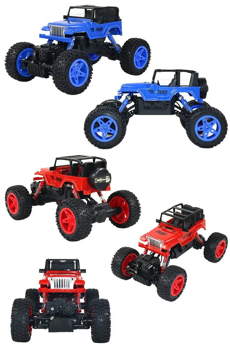 Радиоуправляемая машина 2 4G Rock Crawler Bigfoot 4 колеса двойной двигатель Радио