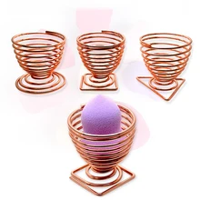 Лучшая 1 шт. держатель спонжа для макияжа косметический дисплей слоеного стенд тыквообразный спонж яйцо сушилка кронштейн пуховка для макияжа поддержка