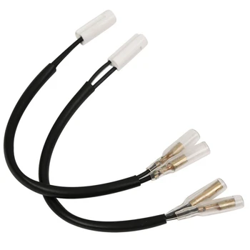 

Motorcycle Turn Signal Wiring Adapter Plug For Yamaha R1 R6 FZ1 FZ6 FZ6R FZ8 FZN XJ6 Accessories