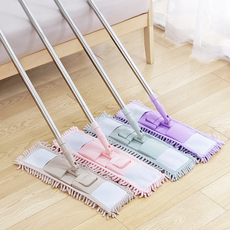 

Home Practical Cleaning Pad Refill Household Dust Mop Head Replacement Suitable For Cleaning The Floor Soft Texture Fabric Cloth
