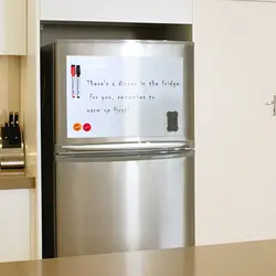 YIBAI магнитная доска A4 мягкие магнитные доски детей, сухого стирания и рисовании Запись доска для холодильника холодильник бесплатный