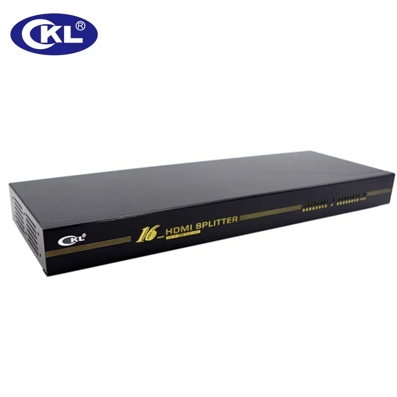 CKL 1x16 HDMI сплиттер стойка металлический корпус поддерживает 1 4 V Высокое