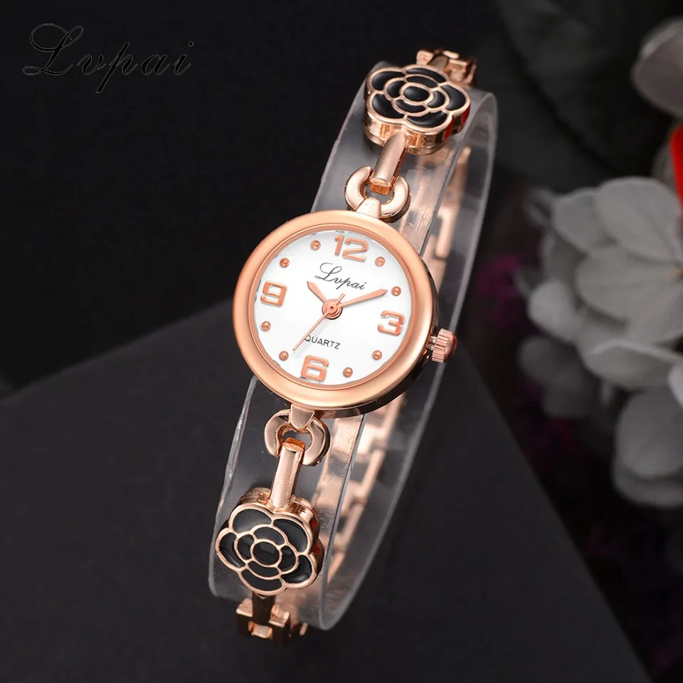 

2018 Flowers Bracelet Watch Relogio Masculino Women Watches Reloj Chaude De Mode Luxe Femmes Montres Femmes Watch Dropship -20