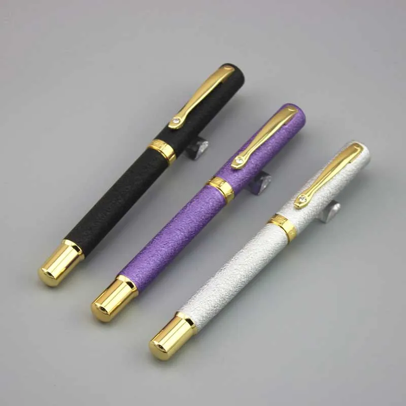 

male female DKW fountain pen High quality metal pens business gift father gift luxury caneta with 5pcs ink sac 059
