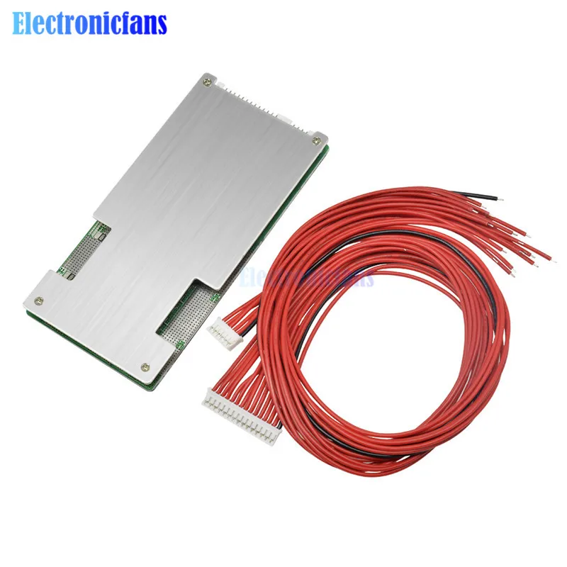 Литий ионный аккумулятор 20S 72 в 84 45 А 18650 плата Bms PCB флэш LiFePo4 модуль баланса