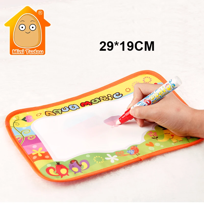 

29x19cm Baby Kids Add Water With Magic Pen Doodle Painting Picture Water Drawing Play Mat in Drawing Educational Toys