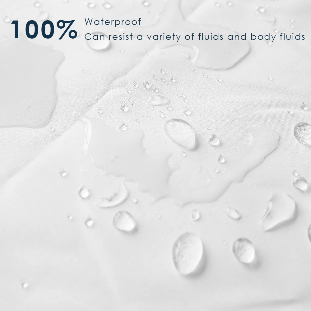  LFH 140X200CM Eco Friendly 100% Waterproof Smooth polyester Mattress cover Bed Padded Mattress Cove