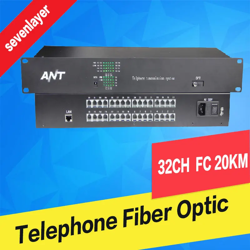 

32CH telephone to fiber optic converter PCM Voice over Fiber Optic fxs/fxo to fiber optic converter 1ch 100M Ethernet