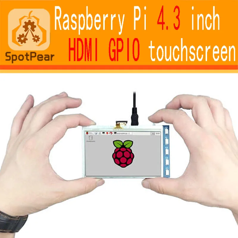 Raspberry pi 4,3 дюймовый сенсорный экран HDMI ЖК-дисплей еще умнее 5 дюймов ЖК-дисплей и 7 дюймов ЖК-дисплей