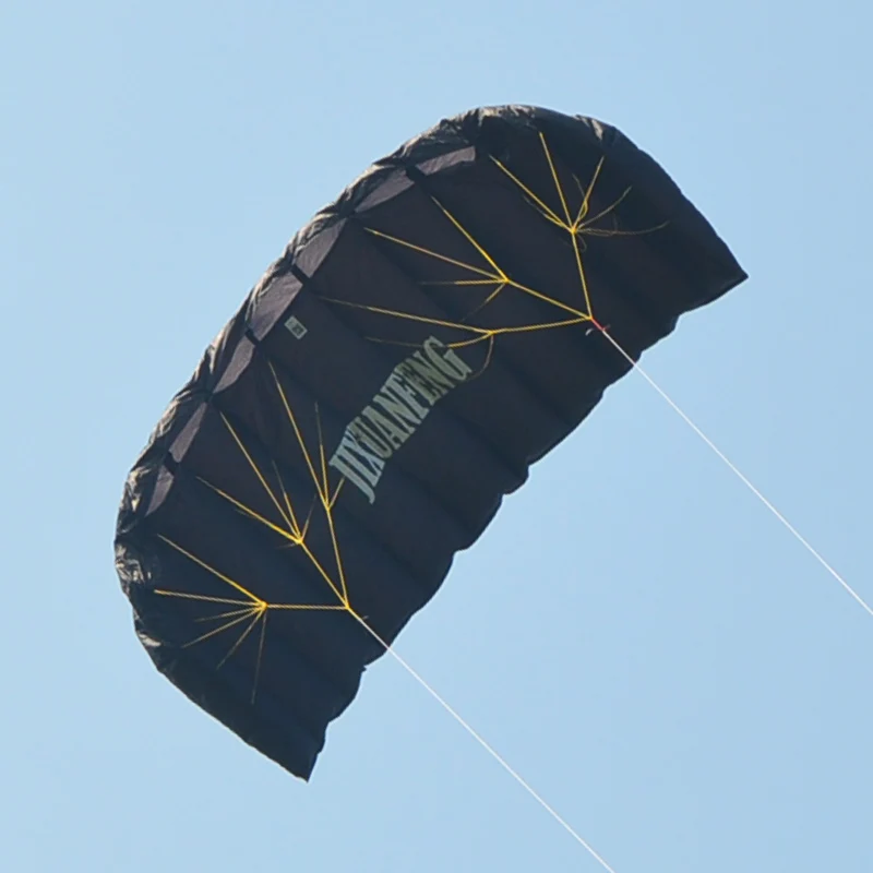 High quality 1.5sqm power kite foik kite train kite 2 line sport kite