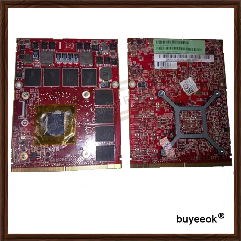 Оригинальный HD 5850 м HD5850M 1 ГБ DDR5 графическая карта для Dell HD5850 M15X M17X видео Дисплей