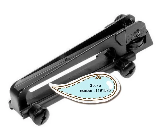 Metal Airsoft M4 M16 AR15 detachable carry handle rear sight scope