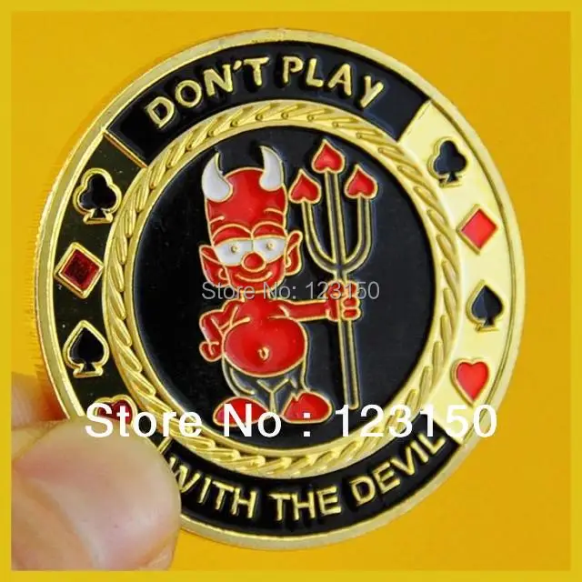 

JZ-051 Card Protector, Texas Holdem Accessories, With the Devil
