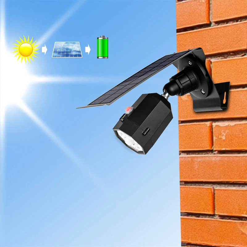 

LED Solar Light 10 Led Waterproof Garden Lamp Spotlight With 3Modes Adjustable Lighting Angle For Outdoor Wall Yard Landscape
