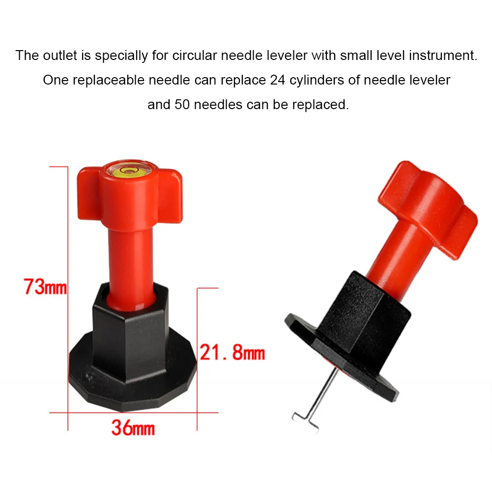 

Tile Leveling System Kit Reusable Leveler Flat Ceramic Floor Wall Construction Tools LO88