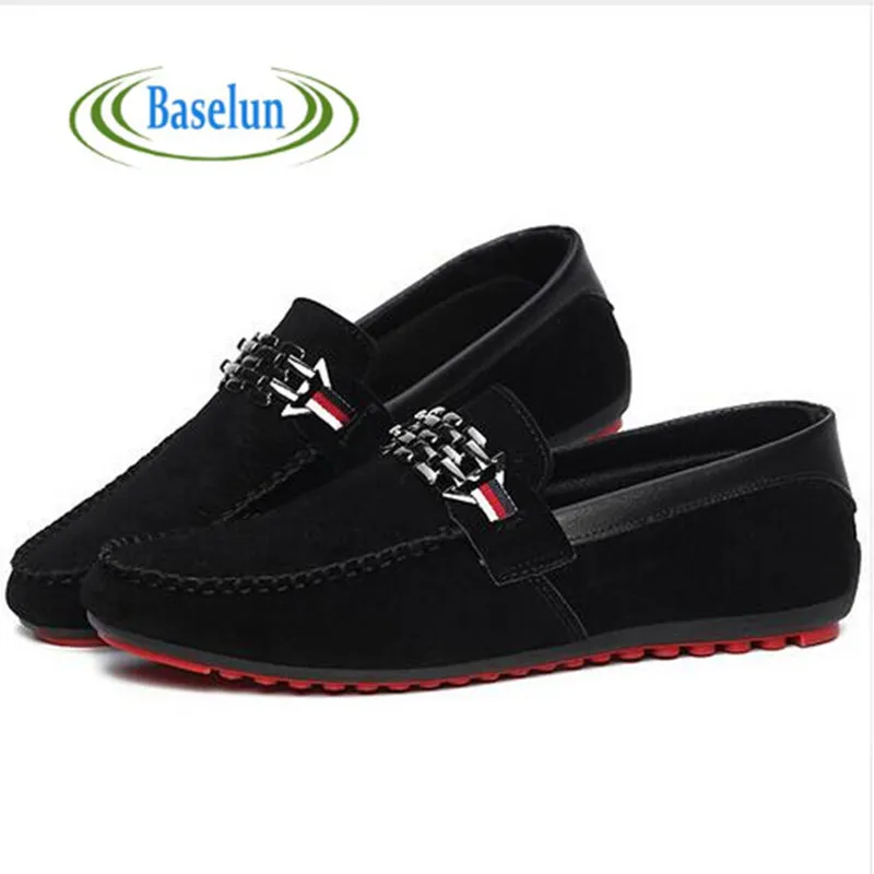 

Mens Leisure Flat Shoes Red Bottoms Loafers Black Men Shoes Slip On Fashion Male Breathable Moccasin Loafers Driving Shoes