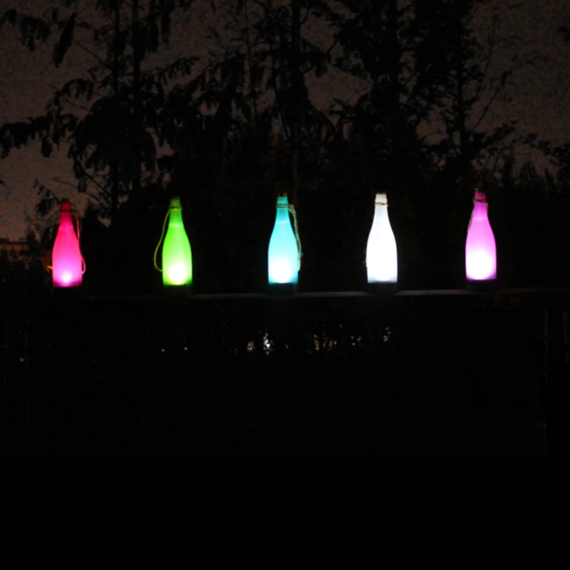 Movido a Energia Solar do Jardim da Lâmpada ao ar Mesa de Bar Festa de Natal em Casa Decoração de Casamento Solar Levou Garrafa Pendurado Pátio Livre Luz 3 Pendurado Pátio Luz Solar Do Jardim Da