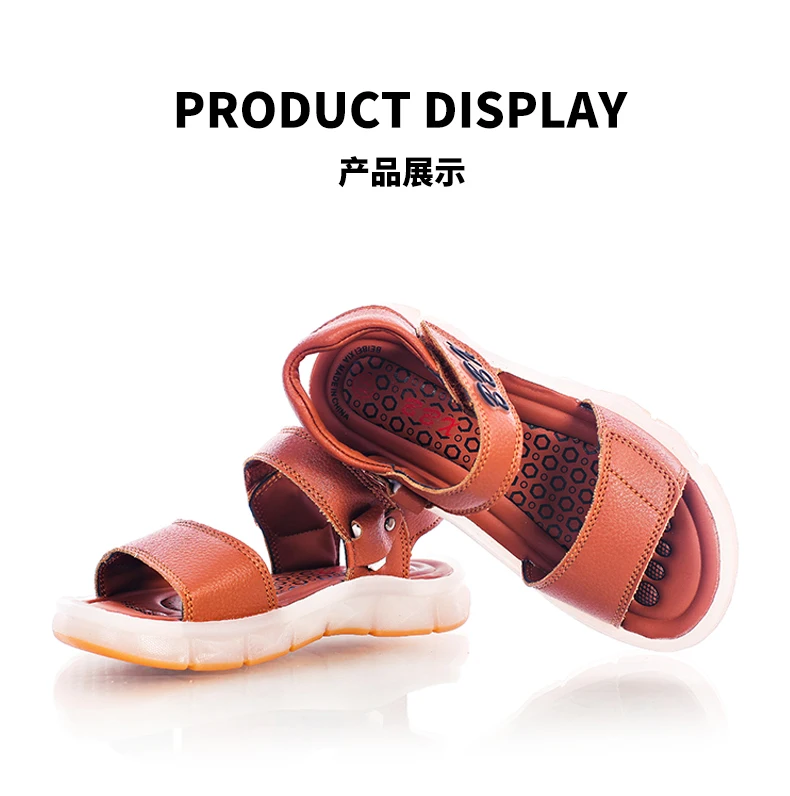 Sandálias para Meninos e Meninas Sapatos de Praia Unclejerry Recarregável Crianças Verão Sandálias Brilhantes Sapatos Princesa Luz Led Usb 27 Mamãe e Bebê