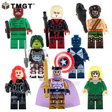TMGT 10 лотов PG8108 Супер Герои действия Вэнс Астро черная Widow Vanceastro Adam Warlock Heracross строительные блоки игрушки