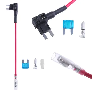 

Micro Mini Blade ATM Fuse Adapter Dual Circuit Adapter Holder For Car Auto 1 Set