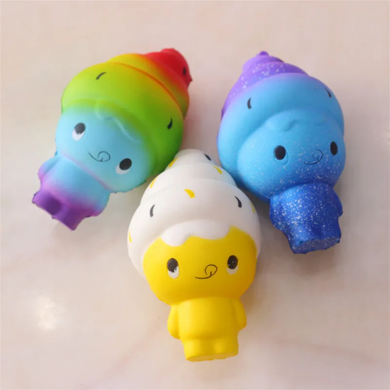 

Smooshy mushy scented cute fairytale dreamy PU simulation ice cream doll bread model decompression slow rebound squeezies toys